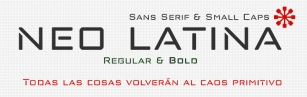 Neo latina Font Download