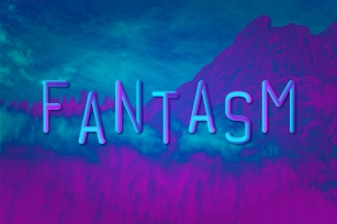 Fantasm 3D Font Font Download