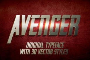 Avenger label typeface Font Download