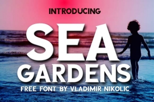 SEA GARDENS Font Download