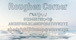 Roughen Corner Font Download