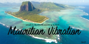 Mauritian Vibrati Font Download