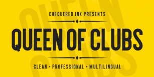 Queen of Clubs Font Download