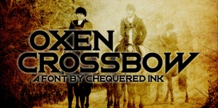 Oxen Crossbow Font Download