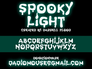 Spooky Ligh Font Download