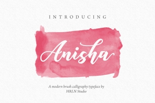 Anisha Free Font Download