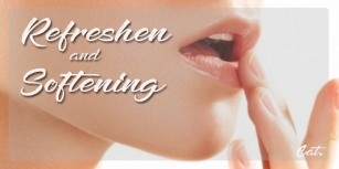 Refreshen and Softening Font Download