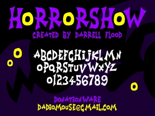 Horrorshow Font Download