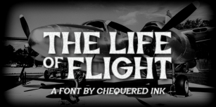 The Life of Fligh Font Download