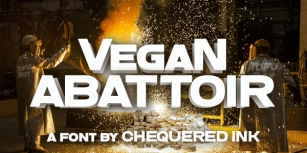 Vegan Abattoir Font Download