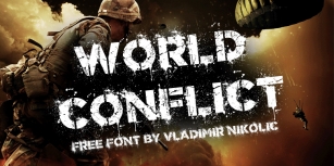 World Conflic Font Download