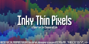 Inky Thin Pixels Font Download