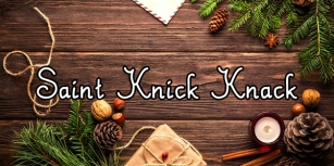 Saint Knick Knack Font Download