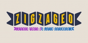 ZiGzAgE Font Download
