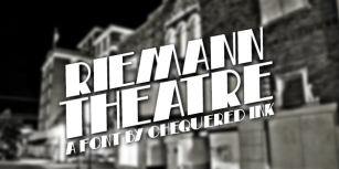 Riemann Theatre Font Download