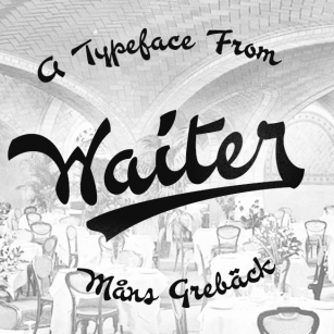 Waiter Font Download