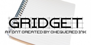 Gridge Font Download