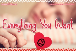 Everything You Wa Font Download