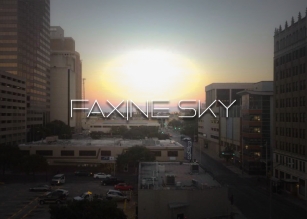 Faxine Sky Font Download