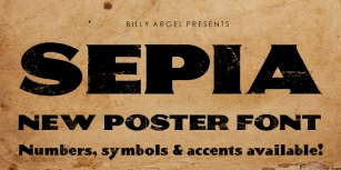 SEPIA Font Download