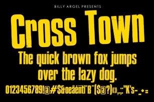 Cross Tow Font Download