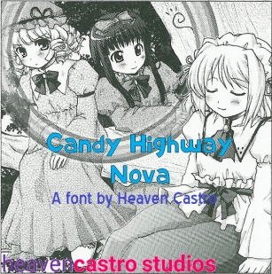 Candy Highway Nova Font Download