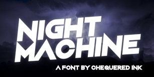 Night Machine Font Download