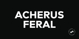 Acherus Feral Font Download