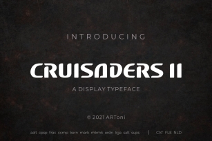 Cruisader II Font Download