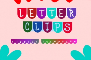 Letter Clips Font Download