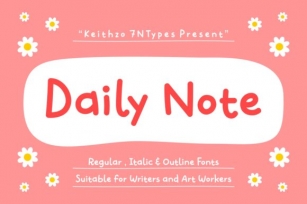 Daily Note Font Download