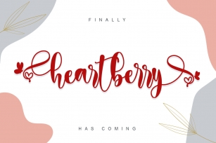 heartberry Font Download