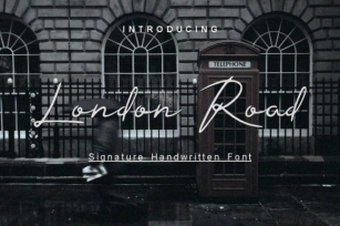 London Road Font Download