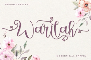 Warilah - Modern Calligraphy Font Download