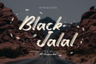 Black Jalal Font Download