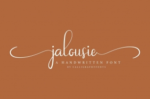 Jalousie Font Download