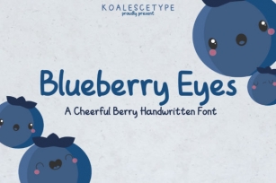 Blueberry Eyes Font Download