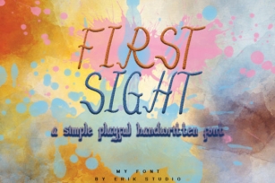 First Sight Font Download