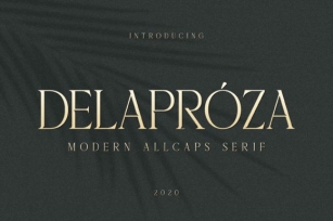 Delaproza Font Download