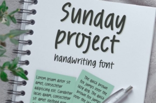 Sunday Project Font Download