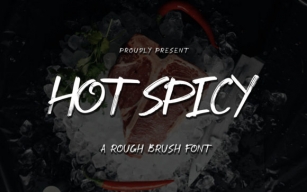 Hot Spicy Font Download