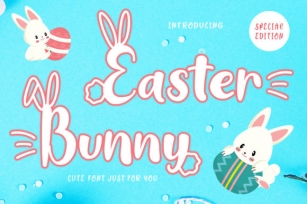 Easter Bunny Font Download