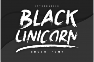 Black Unicor Font Download