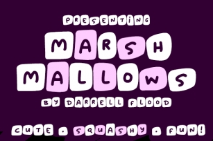 Marshmallows Font Download