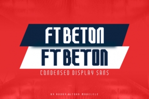 FT Beton Font Download