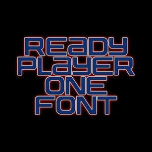 Ready Player One Font Download