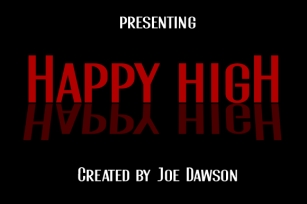 Happy High Font Download