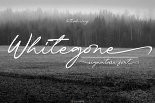 Whitegone Font Download