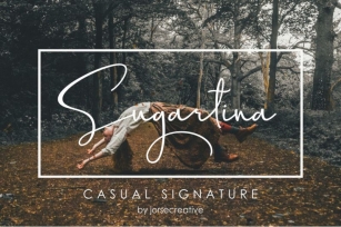 Sugartina Signature Font Font Download