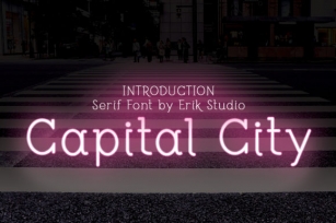 Capital City Font Download
